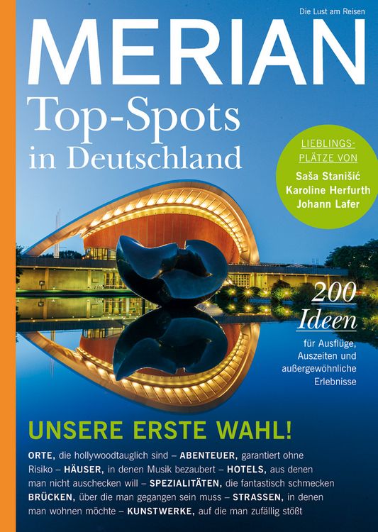 Produktbild: MERIAN Magazin Top-Spots in Deutschland 12/21
