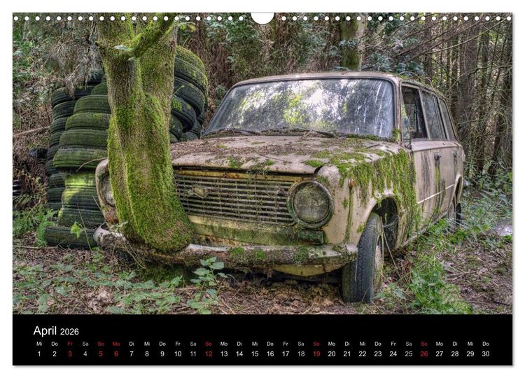 Produktbild: Rostlauben - vergessene Klassiker (Wandkalender 2026 DIN A3 quer), CALVENDO Monatskalender