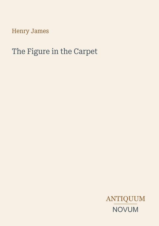 Produktbild: The Figure in the Carpet