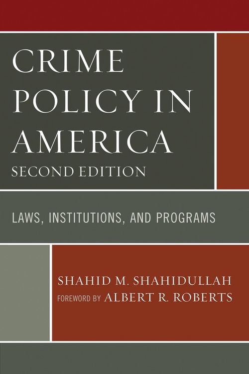 Produktbild: Crime Policy in America