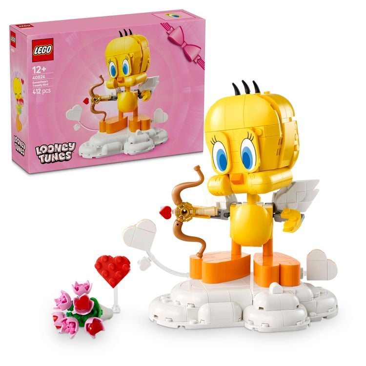 LEGO 40824 Looney Tunes Liebesbote Tweety, Kinder Spielzeug zum Bauen kaufen