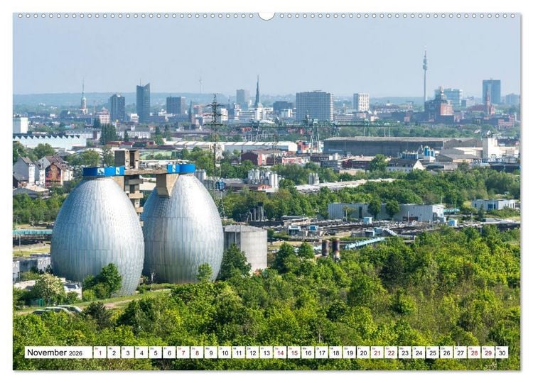 Produktbild: Stadt Dortmund (hochwertiger Premium Wandkalender 2026 DIN A2 quer), Kunstdruck in Hochglanz