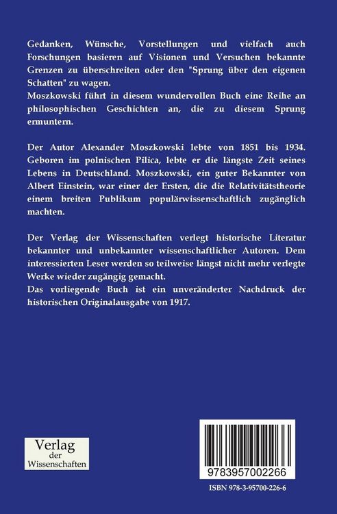 Produktbild: Der Sprung &uuml;ber den Schatten