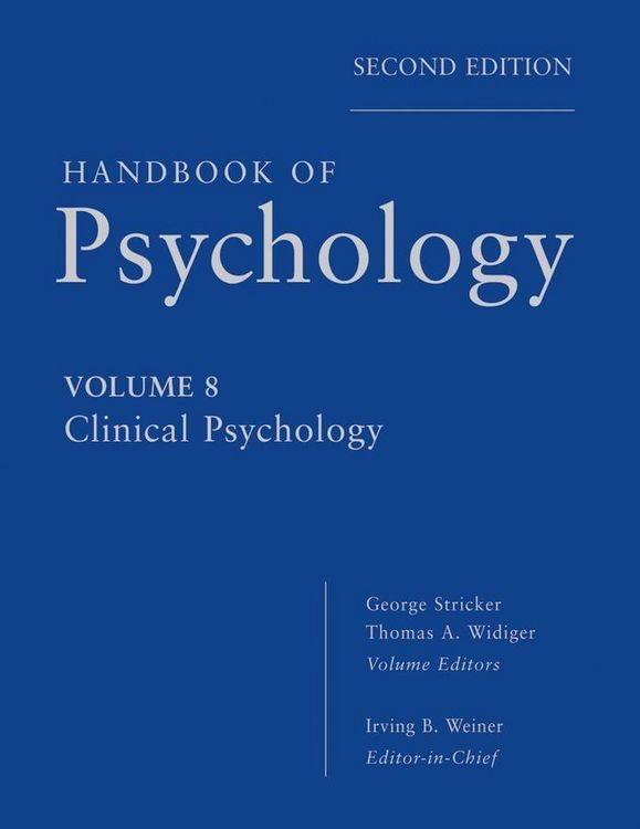 Produktbild: Handbook of Psychology, Clinical Psychology