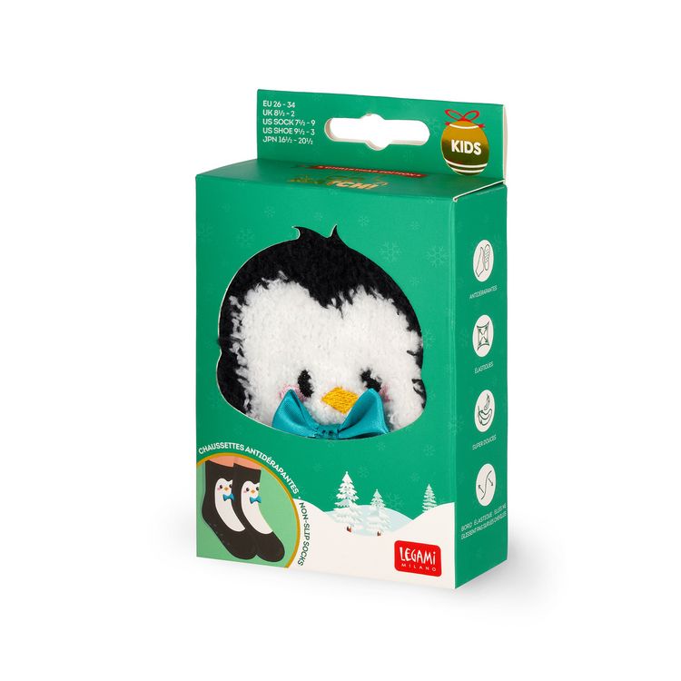 Produktbild: Legami Anti-Rutsch-Socken - It's a Match! - Pinguin