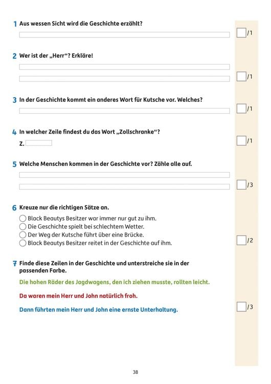 Produktbild: &Uuml;bungsheft mit Tests in Deutsch 3. Klasse