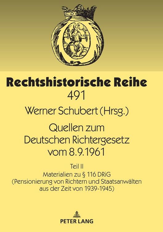 Produktbild: Quellen zum Deutschen Richtergesetz vom 8.9.1961
