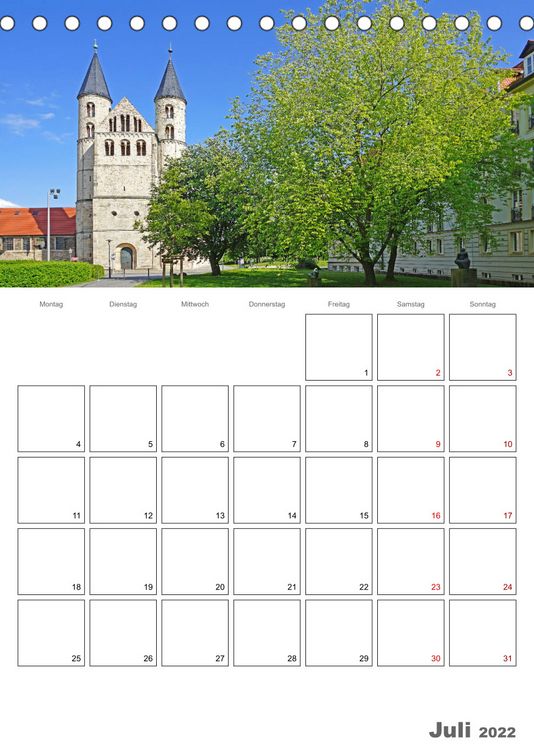Produktbild: Urbanes Magdeburg (Tischkalender 2022 DIN A5 hoch)