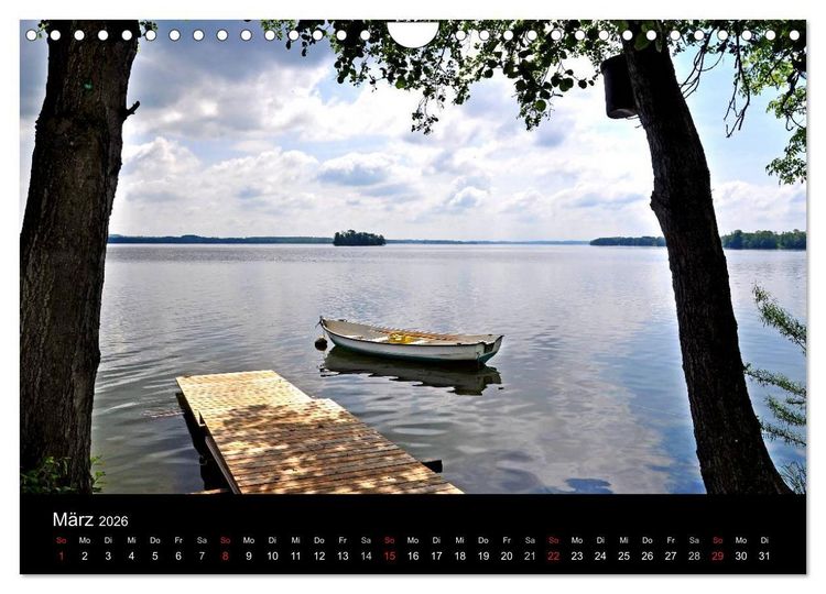 Produktbild: Pl&ouml;n - die Stadt am See (Wandkalender 2026 DIN A4 quer), CALVENDO Monatskalender