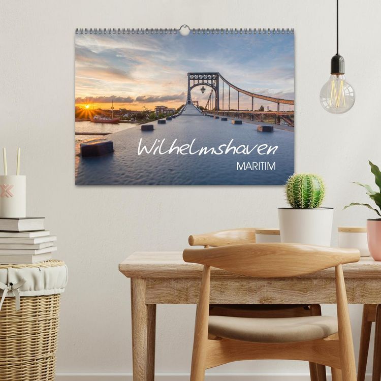 Produktbild: Wilhelmshaven maritim (Wandkalender 2026 DIN A3 quer), CALVENDO Monatskalender