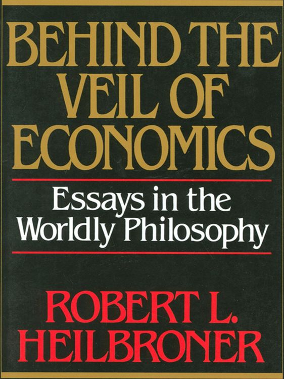 Produktbild: Behind the Veil of Economics