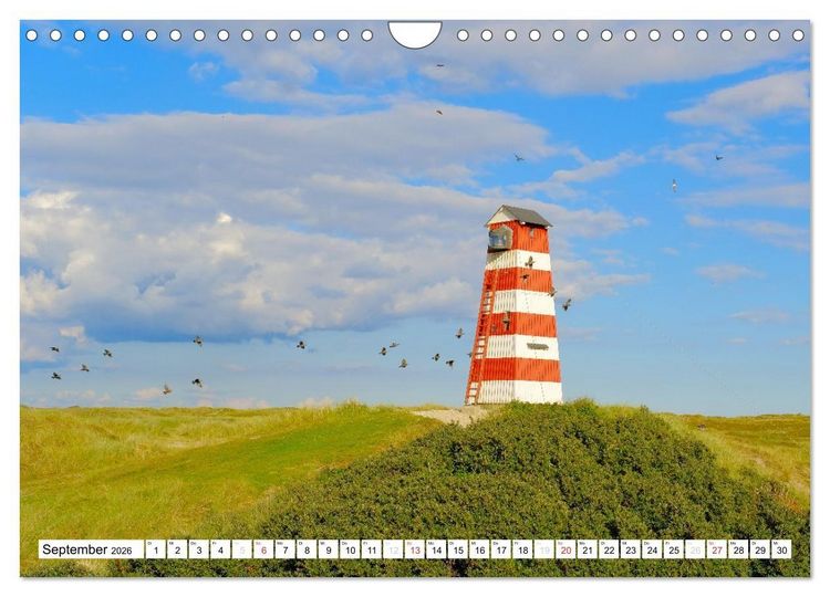 Produktbild: D&auml;nemark Pur (Wandkalender 2026 DIN A4 quer), CALVENDO Monatskalender