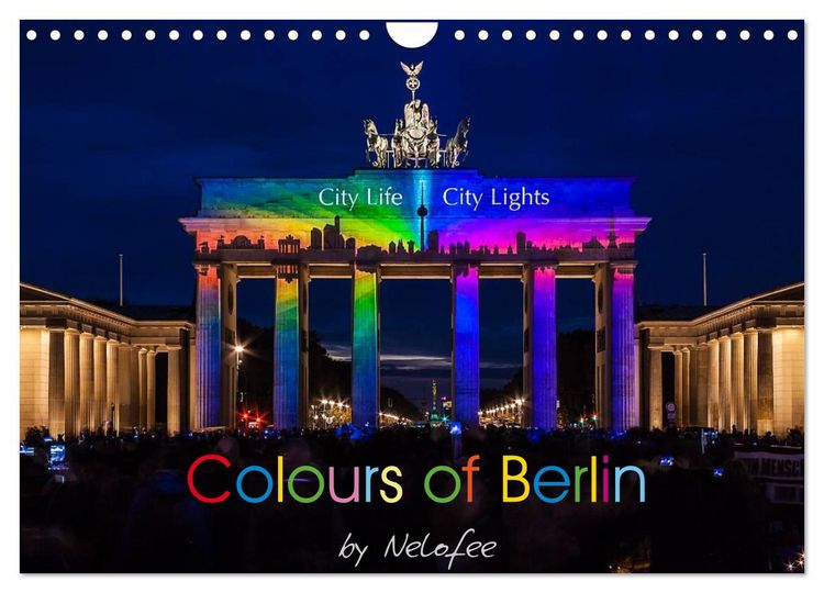 Produktbild: Colours of Berlin (Wandkalender 2026 DIN A4 quer), CALVENDO Monatskalender