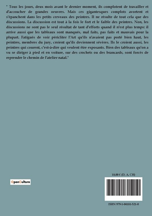 Produktbild: Le salon des refus&eacute;s
