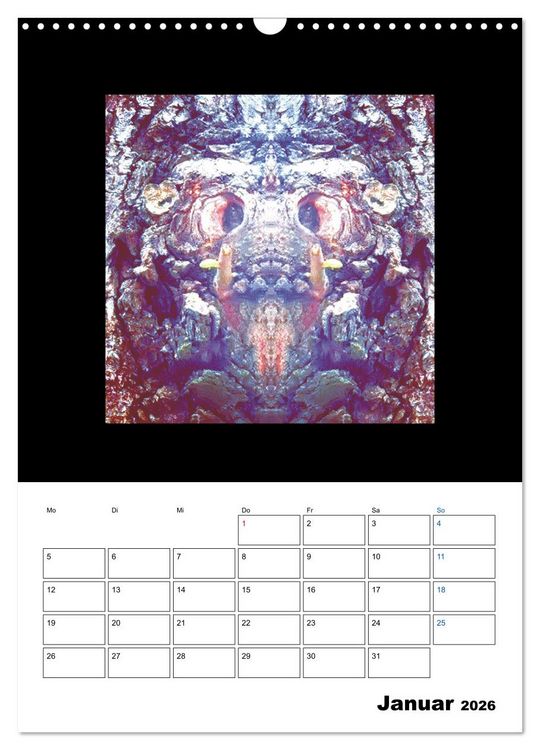 Produktbild: Nature's Faces (Wandkalender 2026 DIN A3 hoch), CALVENDO Monatskalender