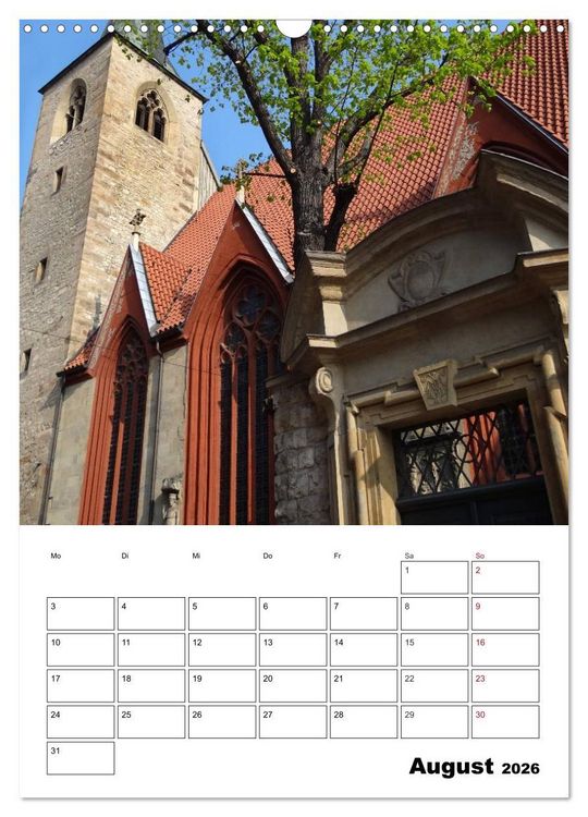 Produktbild: Mein Erfurt (Wandkalender 2026 DIN A3 hoch), CALVENDO Monatskalender