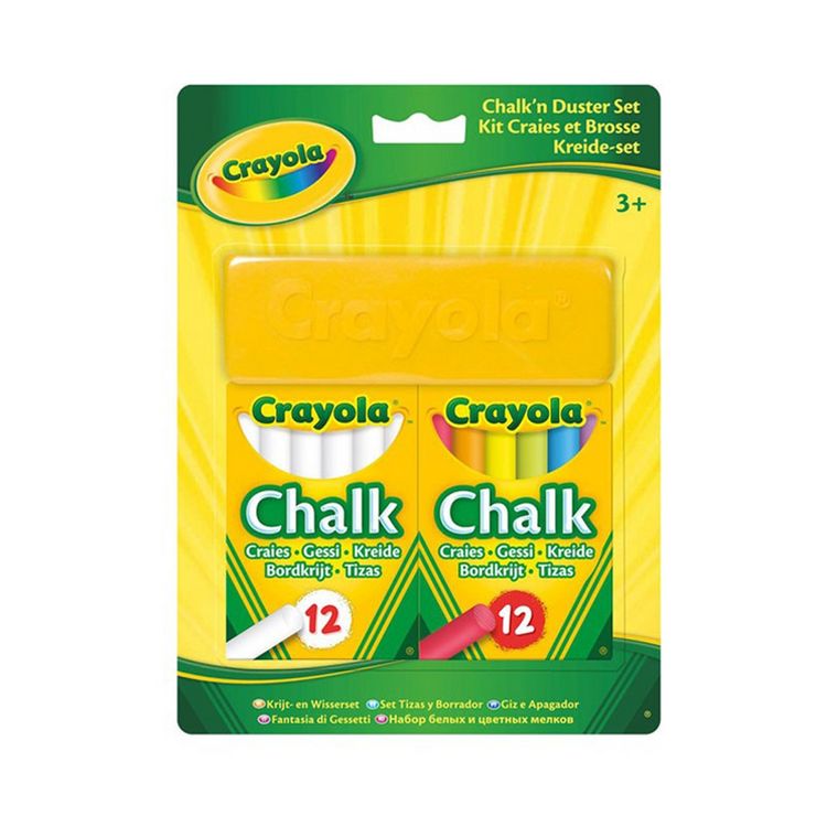 Produktbild: CRAYOLA - Kreide Set mit B&uuml;rste