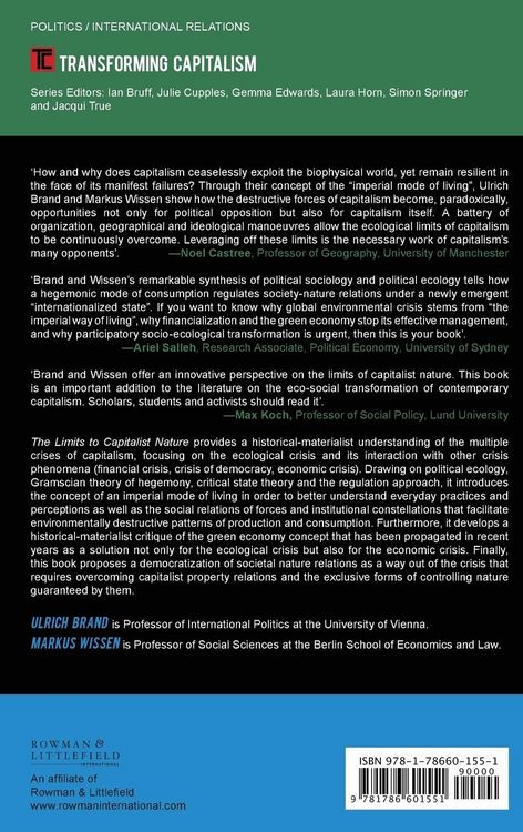 Produktbild: Limits to Capitalist Nature