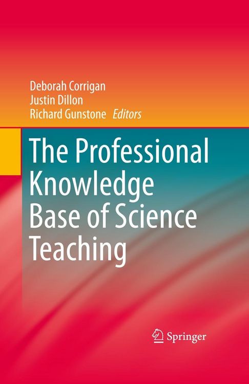 Produktbild: The Professional Knowledge Base of Science Teaching