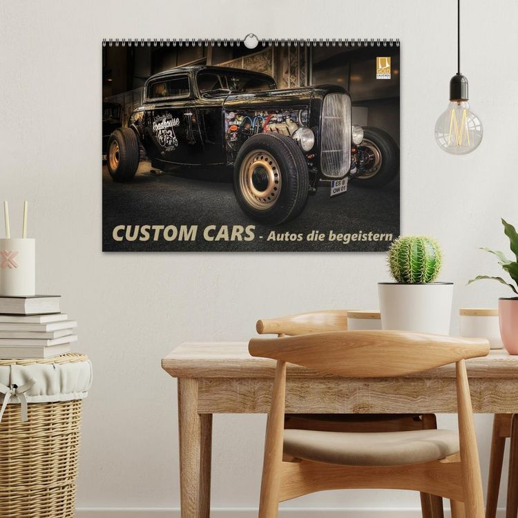 Produktbild: Custom Cars - Autos die begeistern (Wandkalender 2026 DIN A3 quer), CALVENDO Monatskalender