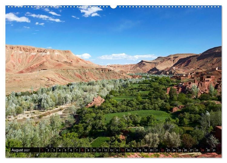Produktbild: Marokko - Faszinierender Maghreb (Wandkalender 2027 DIN A2 quer), CALVENDO Monatskalender