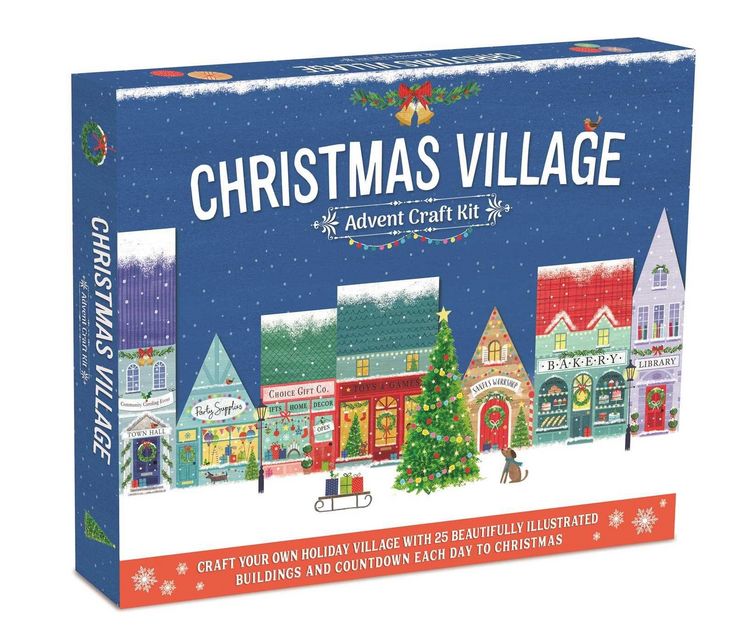Produktbild: Christmas Village Advent Craft Kit