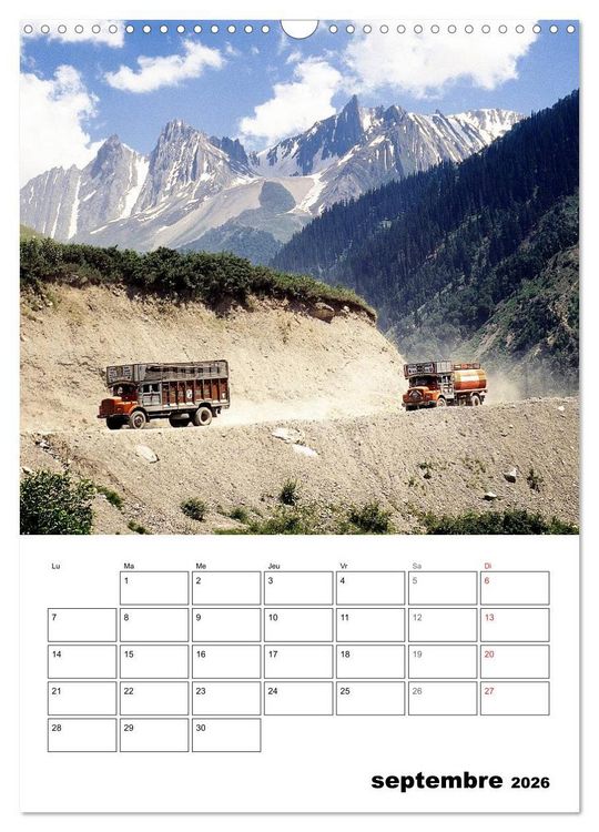 Produktbild: L'Inde du Nord (Calendrier mural 2026 DIN A3 horizontal), CALVENDO calendrier mensuel