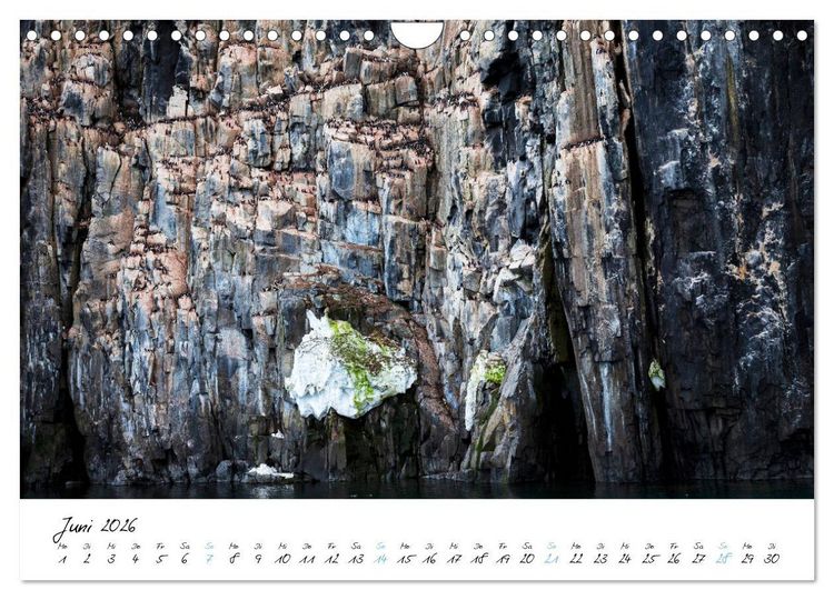 Produktbild: Heike Odermatt: 80&deg; Nord - Fotografien von Spitzbergen und Nordaustland (Wandkalender 2026 DIN A4 quer), CALVENDO Monatskalender