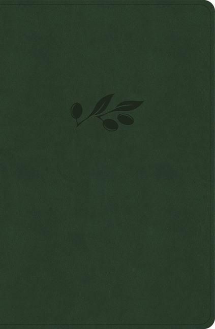 Produktbild: CSB Personal Size Giant Print Bible, Olive Leathertouch, Indexed