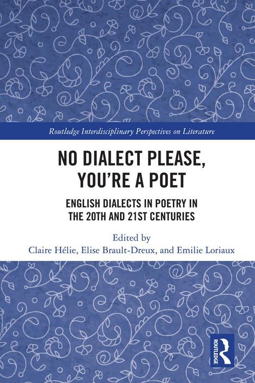 Produktbild: No Dialect Please, You're a Poet