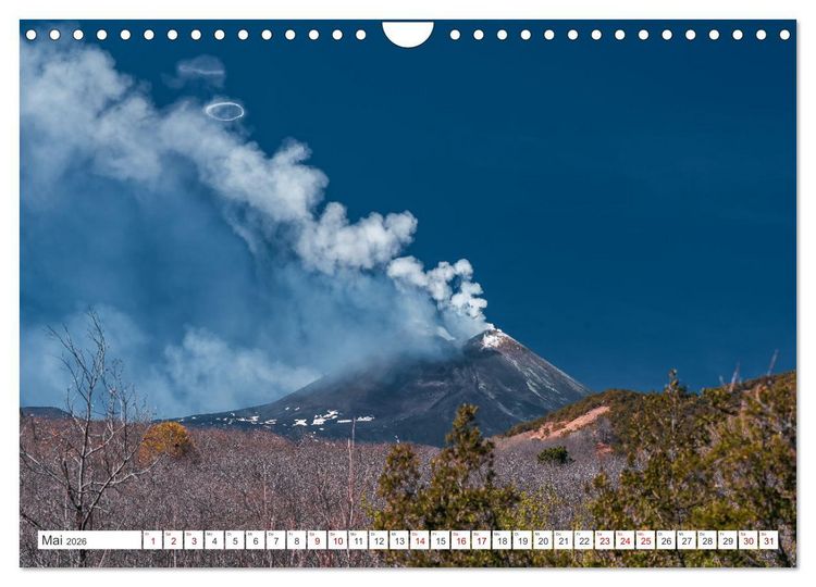 Produktbild: &Auml;tna - Europas h&ouml;chster Vulkan (Wandkalender 2026 DIN A4 quer), CALVENDO Monatskalender