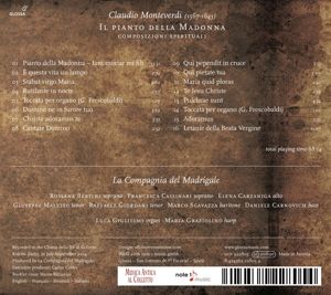 Produktbild: Monteverdi/Il pianto della madonna