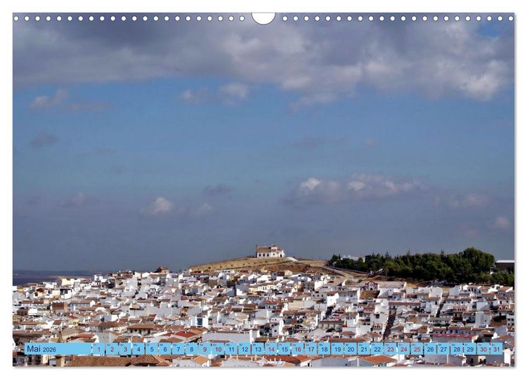 Produktbild: Andalusien - Spanien (Wandkalender 2026 DIN A3 quer), CALVENDO Monatskalender