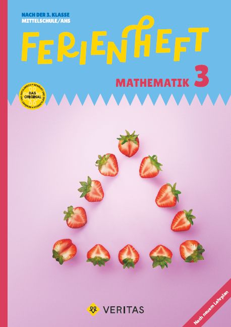 Produktbild: Ferienheft Mathematik 3. Klasse MS/AHS. Lehrplan 2023