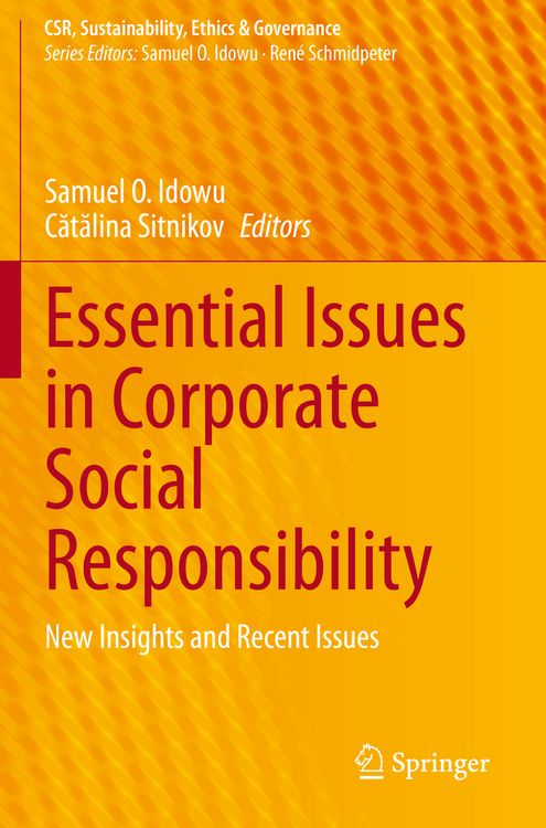 Produktbild: Essential Issues in Corporate Social Responsibility