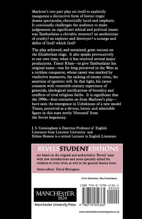 Produktbild: Tamburlaine the Great (Revels Student Edition)