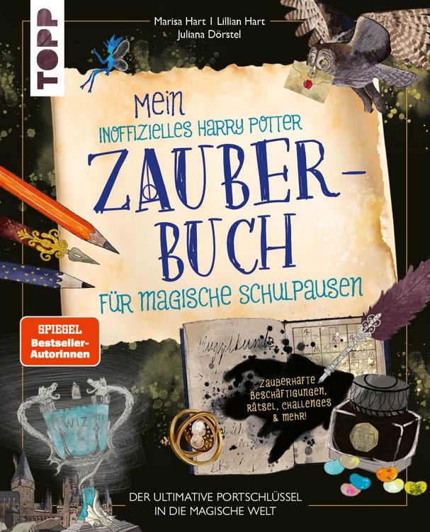 Bild vom Artikel Mein inoffizielles Harry-Potter-Zauberbuch für magische Schulpausen. Zauberhafte Beschäftigungen, Rätsel, Challenges und mehr. vom Autor Marisa Hart