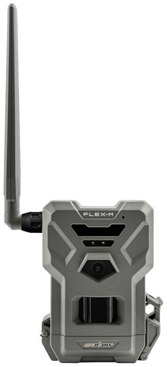 Produktbild: Spypoint FLEX-M Wildkamera 28 Megapixel Tonaufzeichnung, 4G Bild&uuml;bertragung, GSM-Modul Grau-Gr&uuml;n (matt)