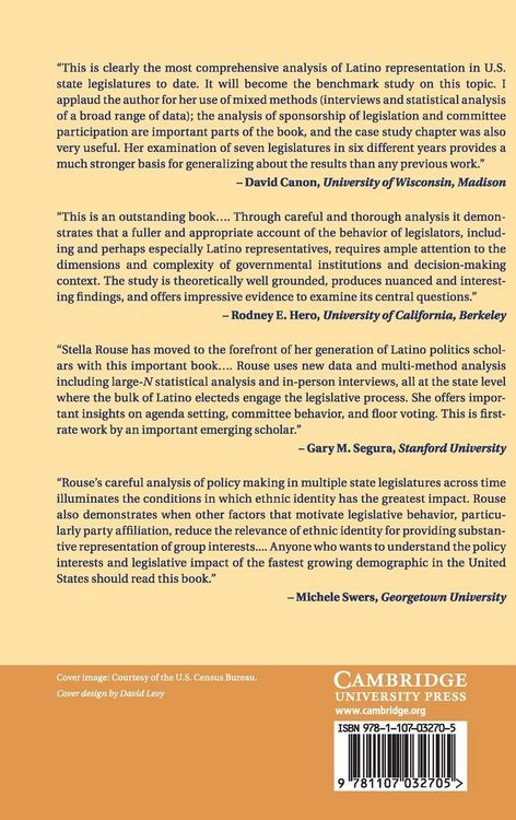 Produktbild: Latinos in the Legislative Process