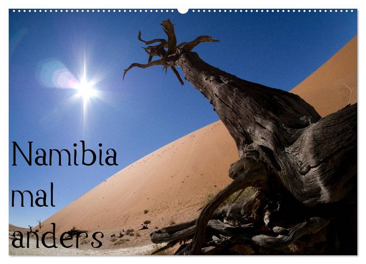Produktbild: Namibia mal anders (Wandkalender 2026 DIN A2 quer), CALVENDO Monatskalender