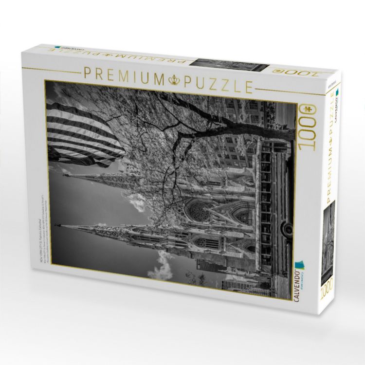 Produktbild: CALVENDO Puzzle NEW YORK CITY St. Patrick's Cathedral | 1000 Teile Lege-Gr&ouml;&szlig;e 64x48cm Foto-Puzzle f&uuml;r gl&uuml;ckliche Stunden