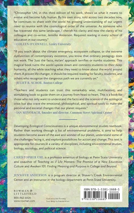 Produktbild: Developing Ecological Consciousness