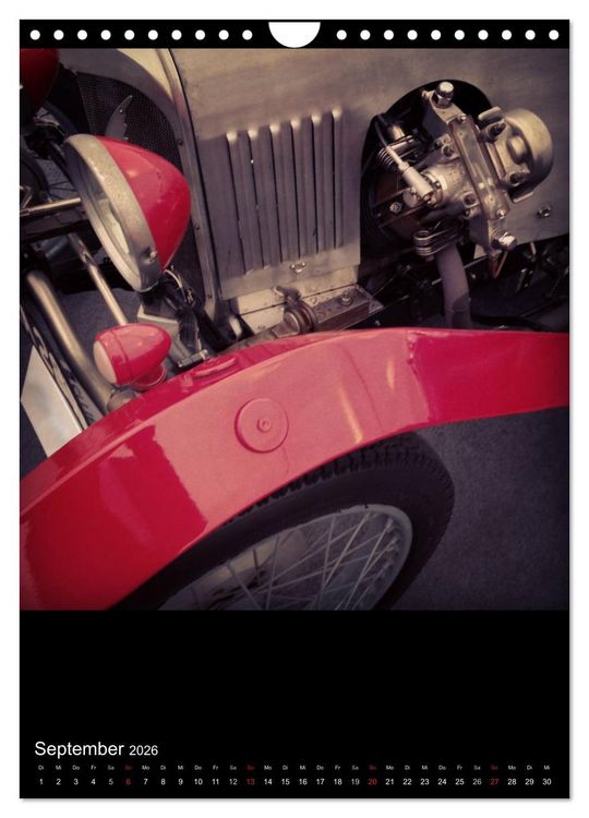 Produktbild: MotorSchau Goodwood Revival (Wandkalender 2026 DIN A4 hoch), CALVENDO Monatskalender