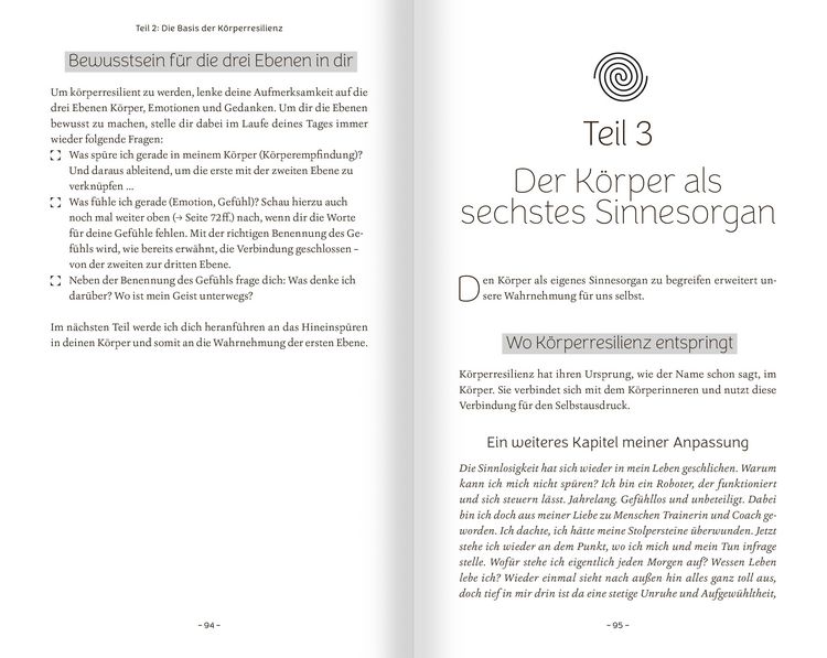 Produktbild: K&ouml;rperResilienz. Kopf und K&ouml;rper in Einklang bringen - so erreichst du Ruhe, Stabilit&auml;t und Widerstandskraft