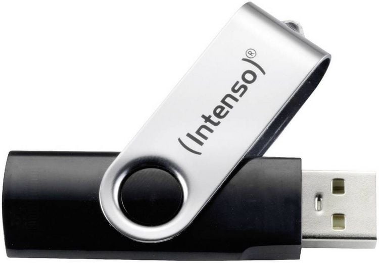 Produktbild: Intenso Basic Line USB-Stick 16 GB Schwarz 3503470 USB-A (USB 2.0)