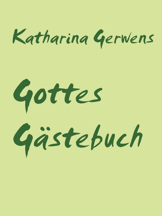 Produktbild: Gottes G&auml;stebuch