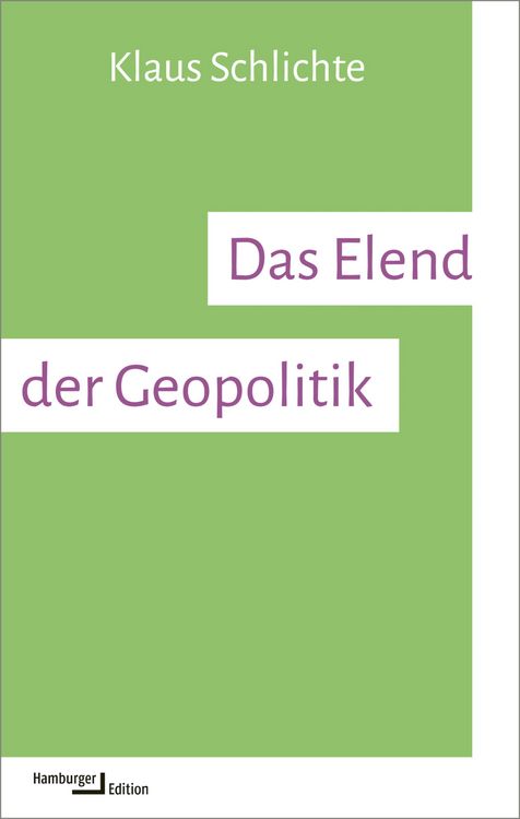 Produktbild: Das Elend der Geopolitik