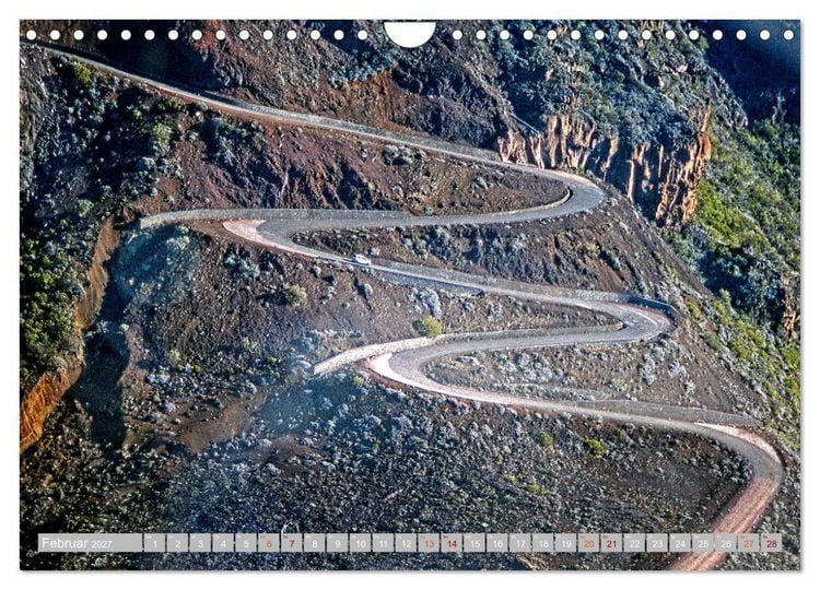 Produktbild: La R&eacute;union, Im Inneren des Vulkans (Wandkalender 2027 DIN A4 quer), CALVENDO Monatskalender