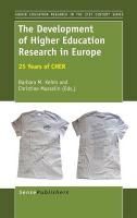 Produktbild: The Development of Higher Education Research in Europe