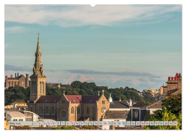 Produktbild: JERSEY THE CHANNEL ISLAND (Wall Calendar 2026 DIN A2 landscape), CALVENDO 12 Month Wall Calendar